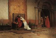 Jean-Paul Laurens The Excommunication of Robert the Pious oil painting artist